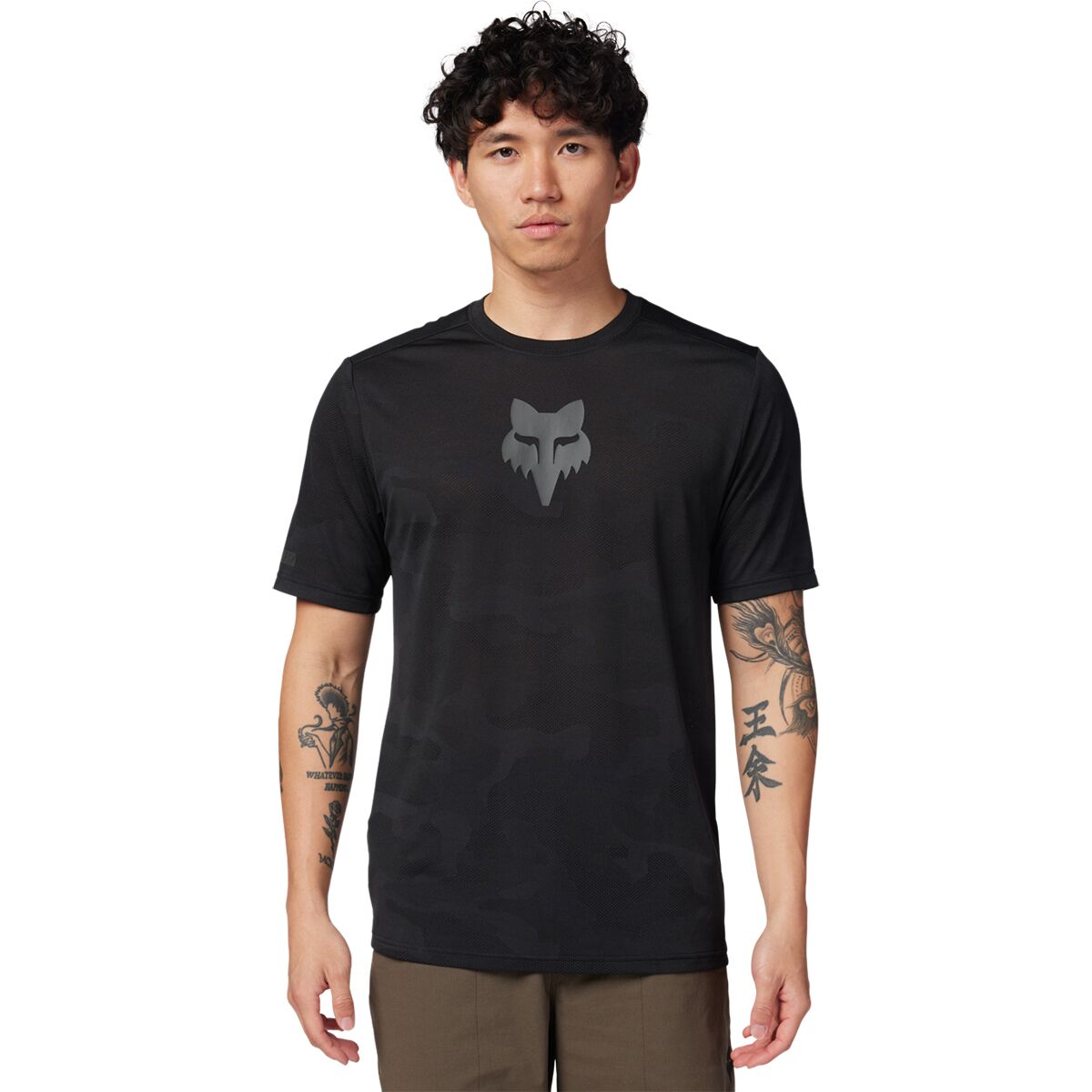 Image of Fox Racing Ranger Tru Dri Short-Sleeve Jersey - Men's Black3, XXL