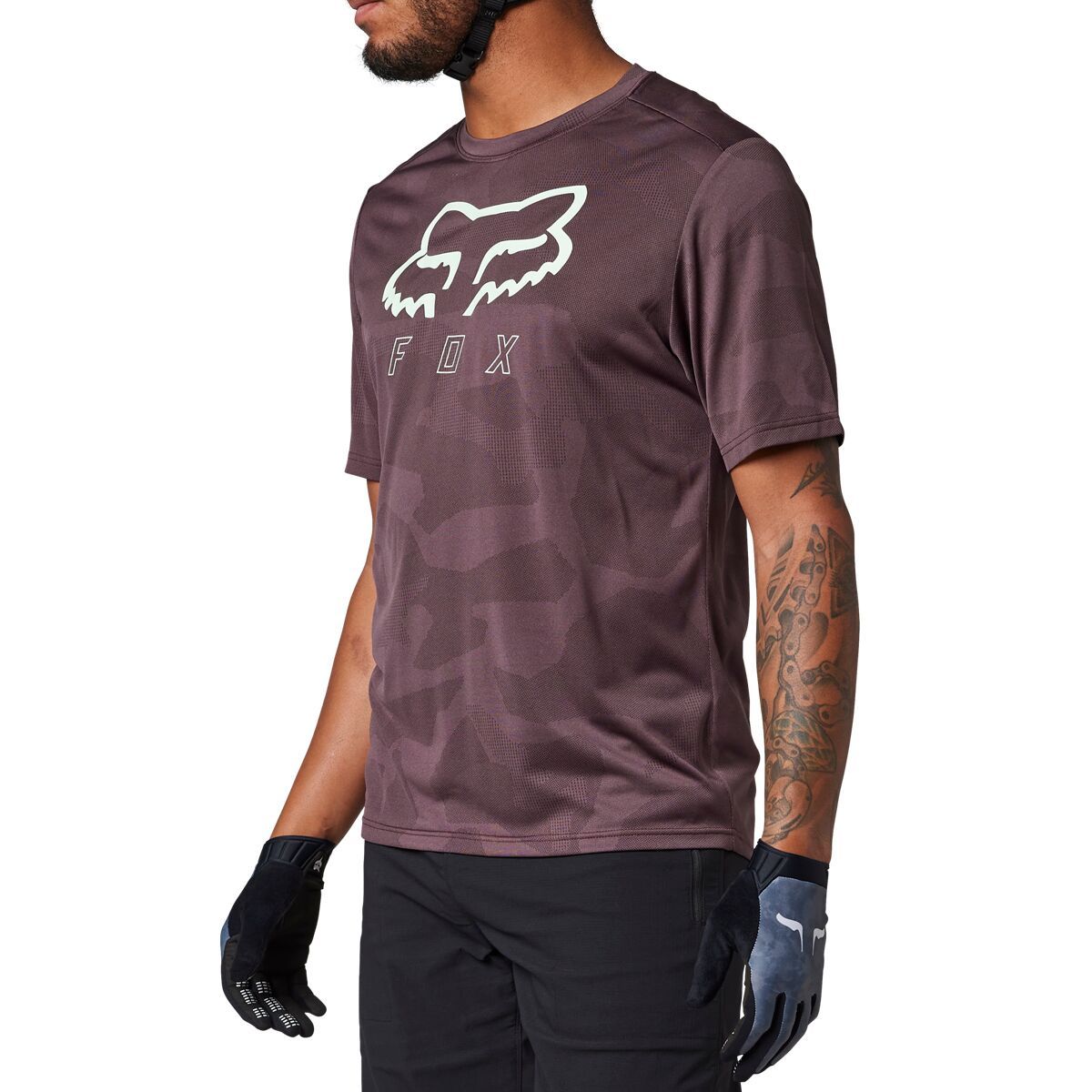 Fox Racing Ranger Tru Dri Short-Sleeve Jersey - Men's Dark Maroon, M