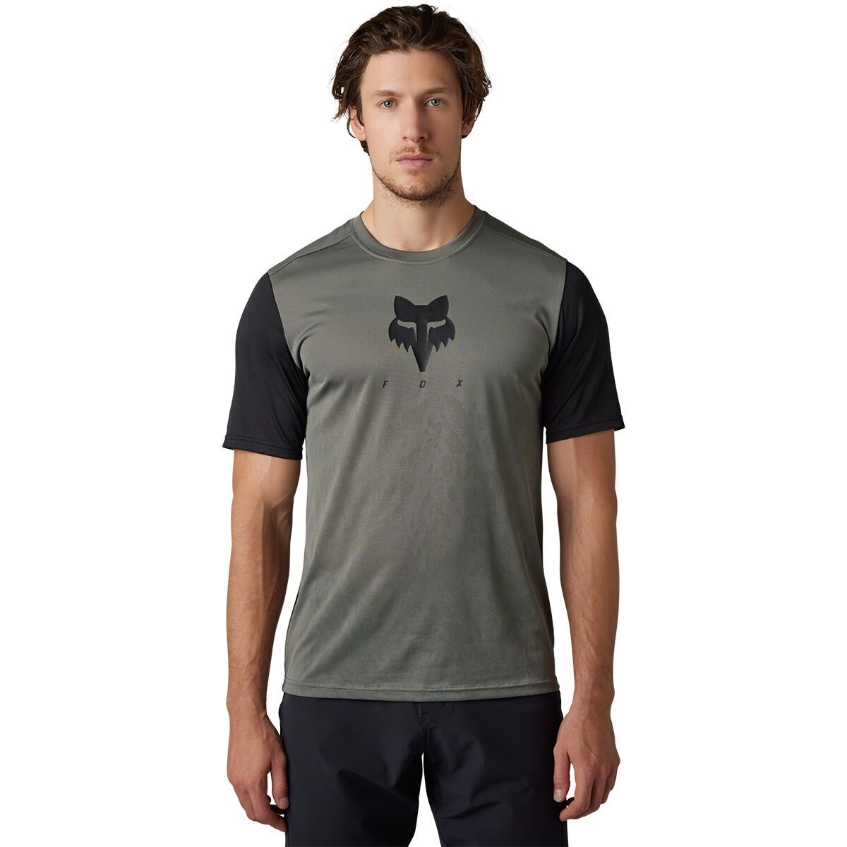 Fox Racing Ranger Tru Dri Short-Sleeve Jersey - Men's Pewter, S