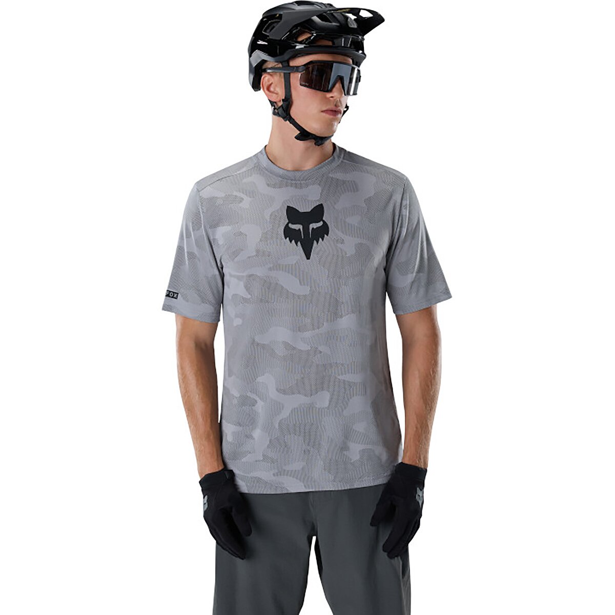 Image of Fox Racing Ranger Tru Dri Short-Sleeve Jersey - Men's Pewter2, XL