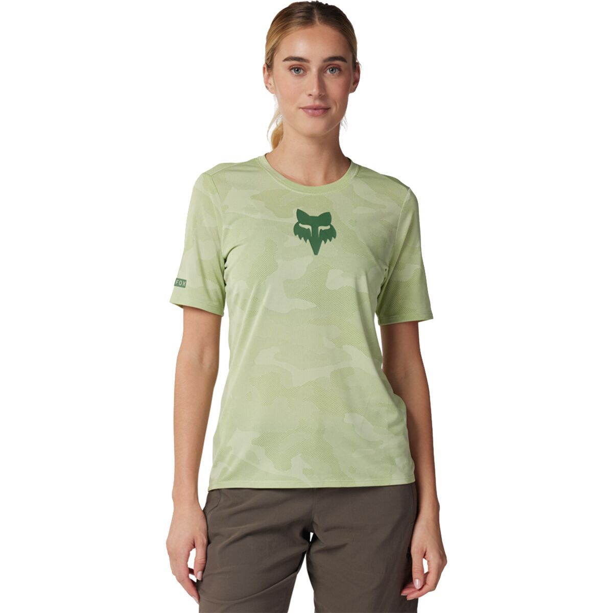 Fox Racing Ranger TruDri Short-Sleeve Jersey - Women's Cactus, M