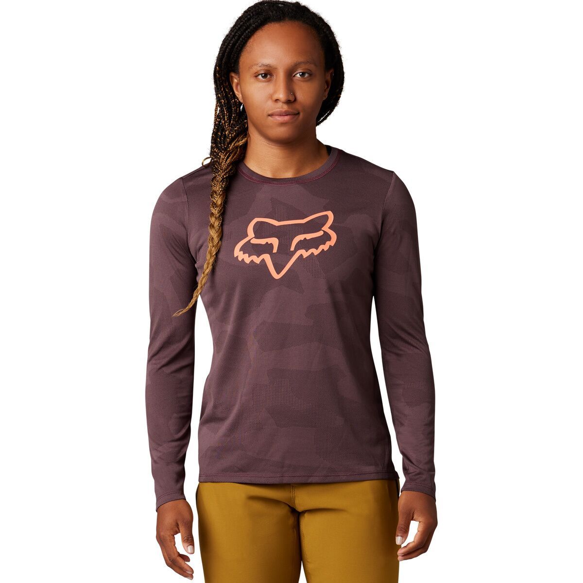 Fox Racing Ranger TruDri Short-Sleeve Jersey - Women's Dark Maroon, S
