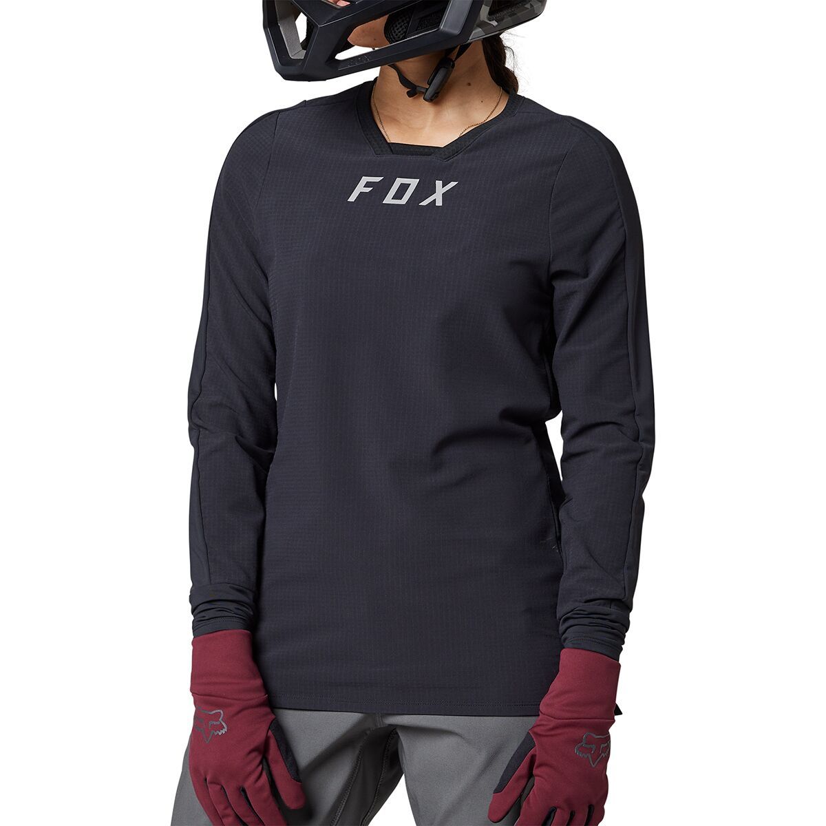 Fox Racing Defend Thermal Jersey - Women's Black, L
