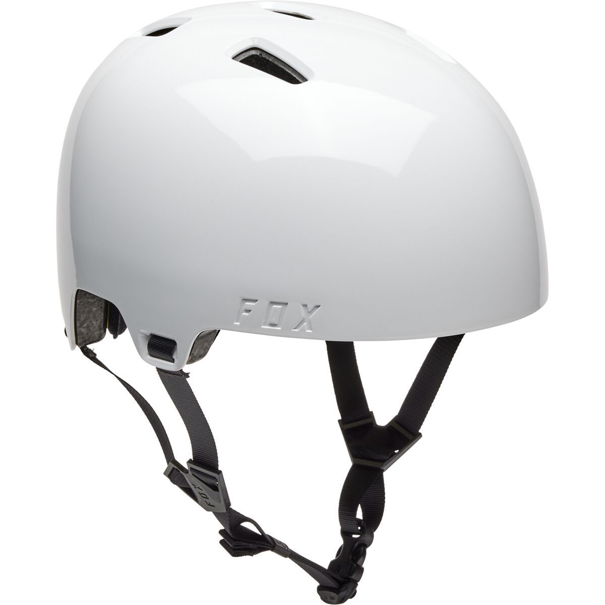Image of Fox Racing Flight Helmet White Solid, S