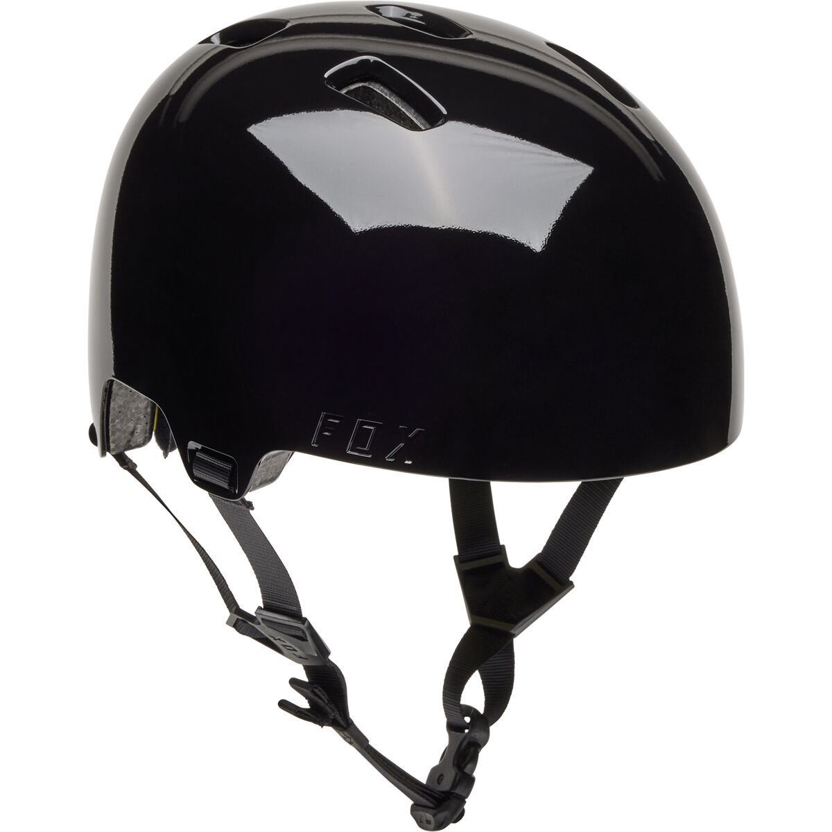 Image of Fox Racing Flight Helmet - Kids' Black Solid, One Size