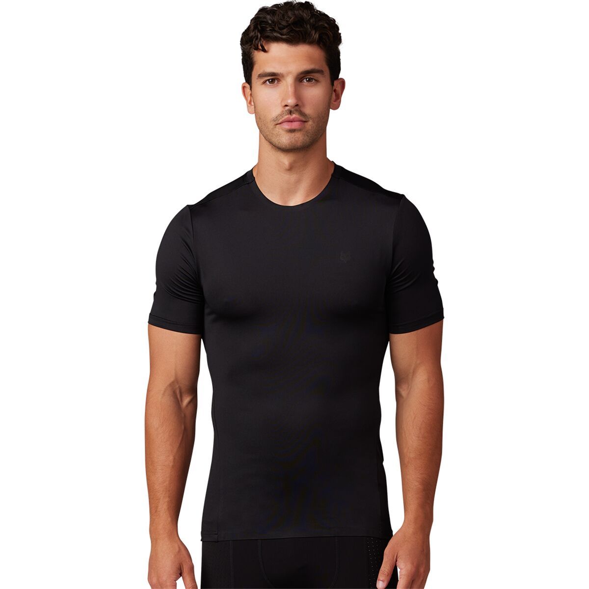 Image of Fox Racing TecBase Short-Sleeve Shirt - Men's Black, L