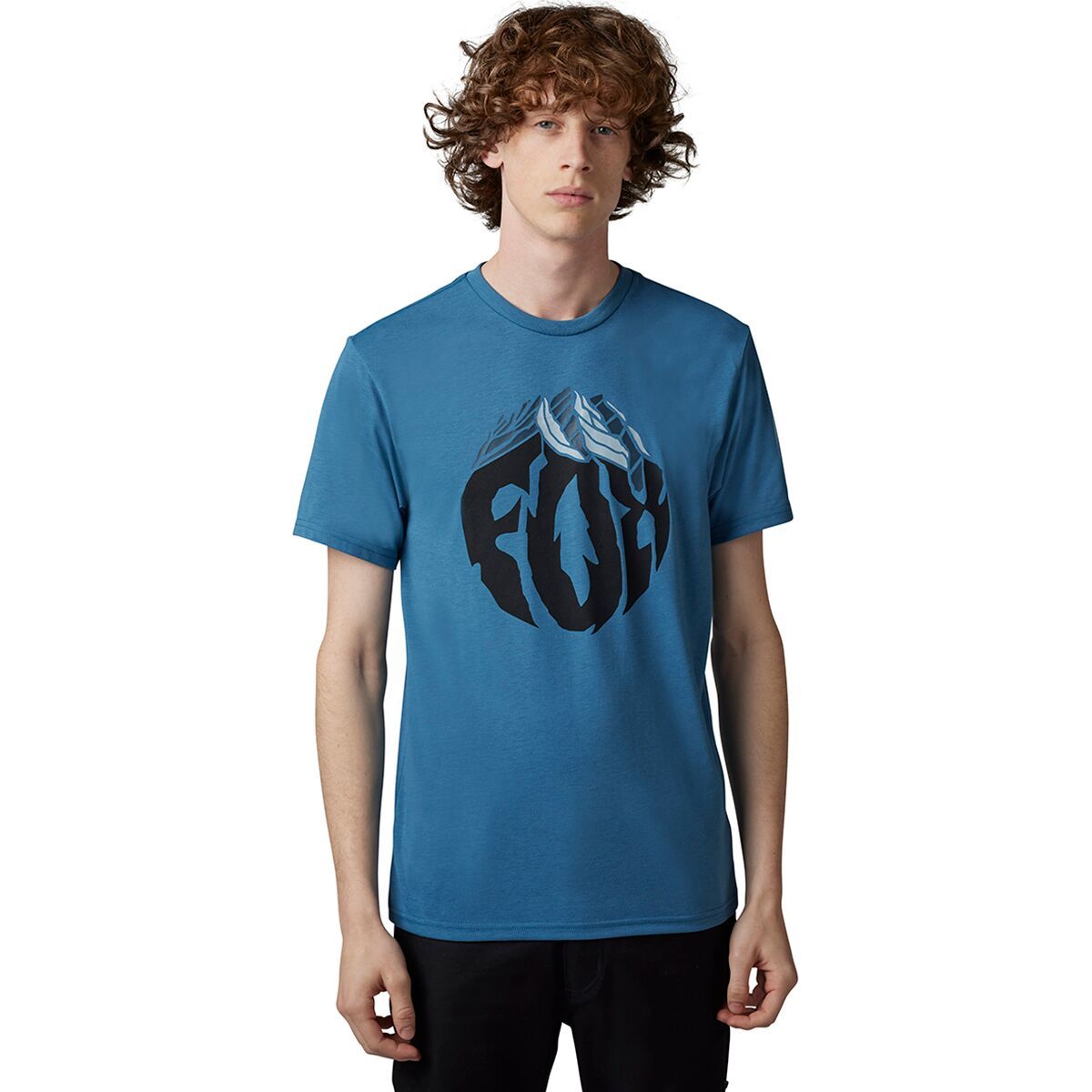 Fox Racing Turnout Short-Sleeve Tech T-Shirt - Men's Dark Slate, XXL