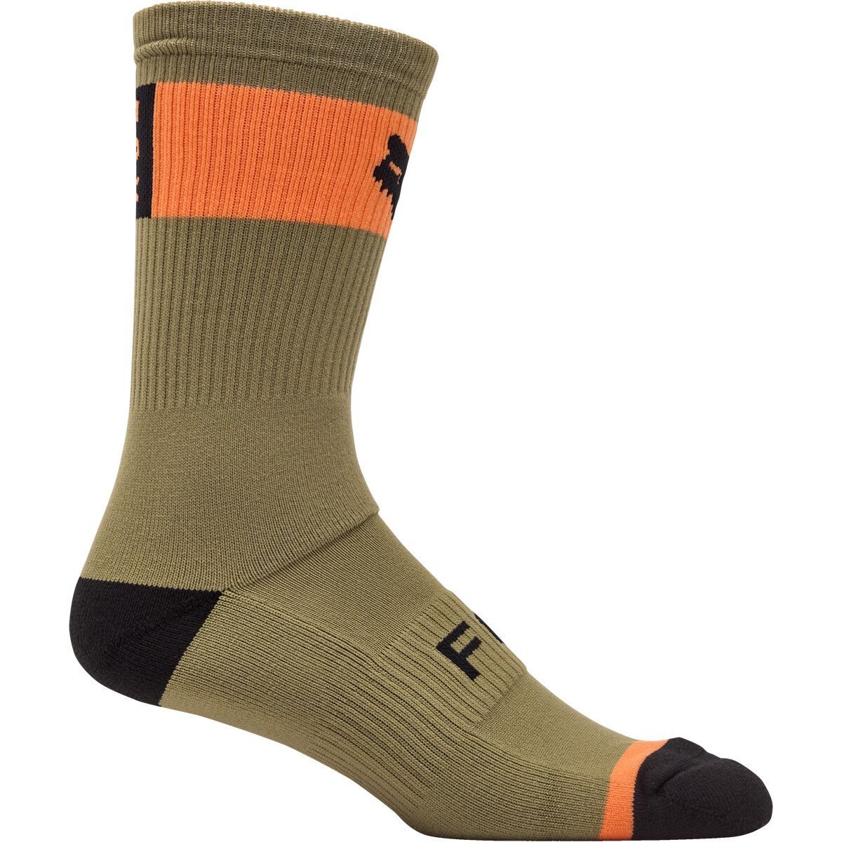 Image of Fox Racing 8in Defend Winter Sock Adobe, S/M