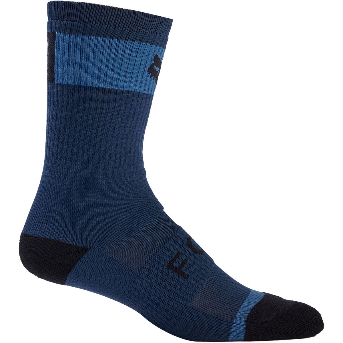 Image of Fox Racing 8in Defend Winter Sock Midnight, L/XL