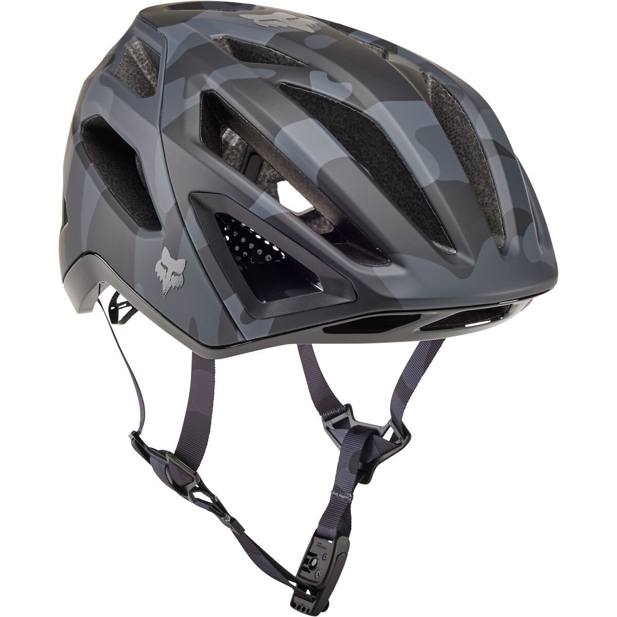 Image of Fox Racing Crossframe Pro Mips Helmet Black Camo, L