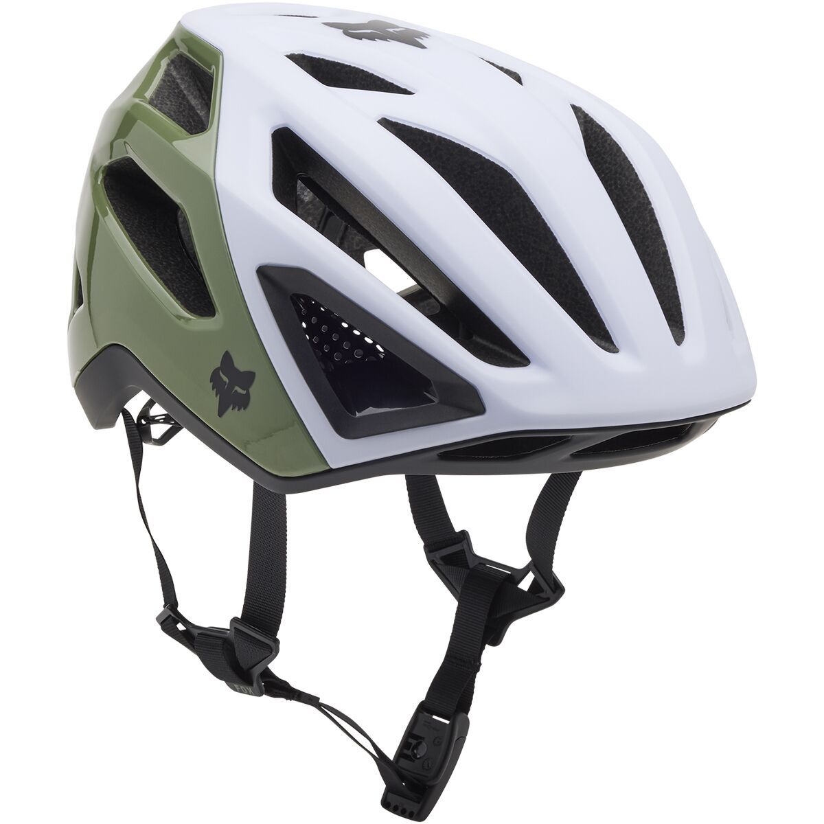 Image of Fox Racing Crossframe Pro Mips Helmet Moss Exploration, M