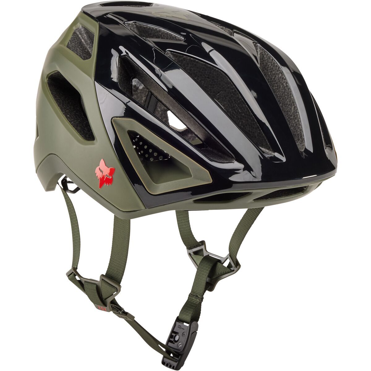 Image of Fox Racing Crossframe Pro Mips Helmet Olive Green Ashr, S