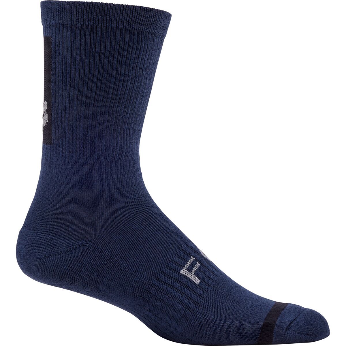 Fox Racing Defend 8in Sock Midnight, S/M