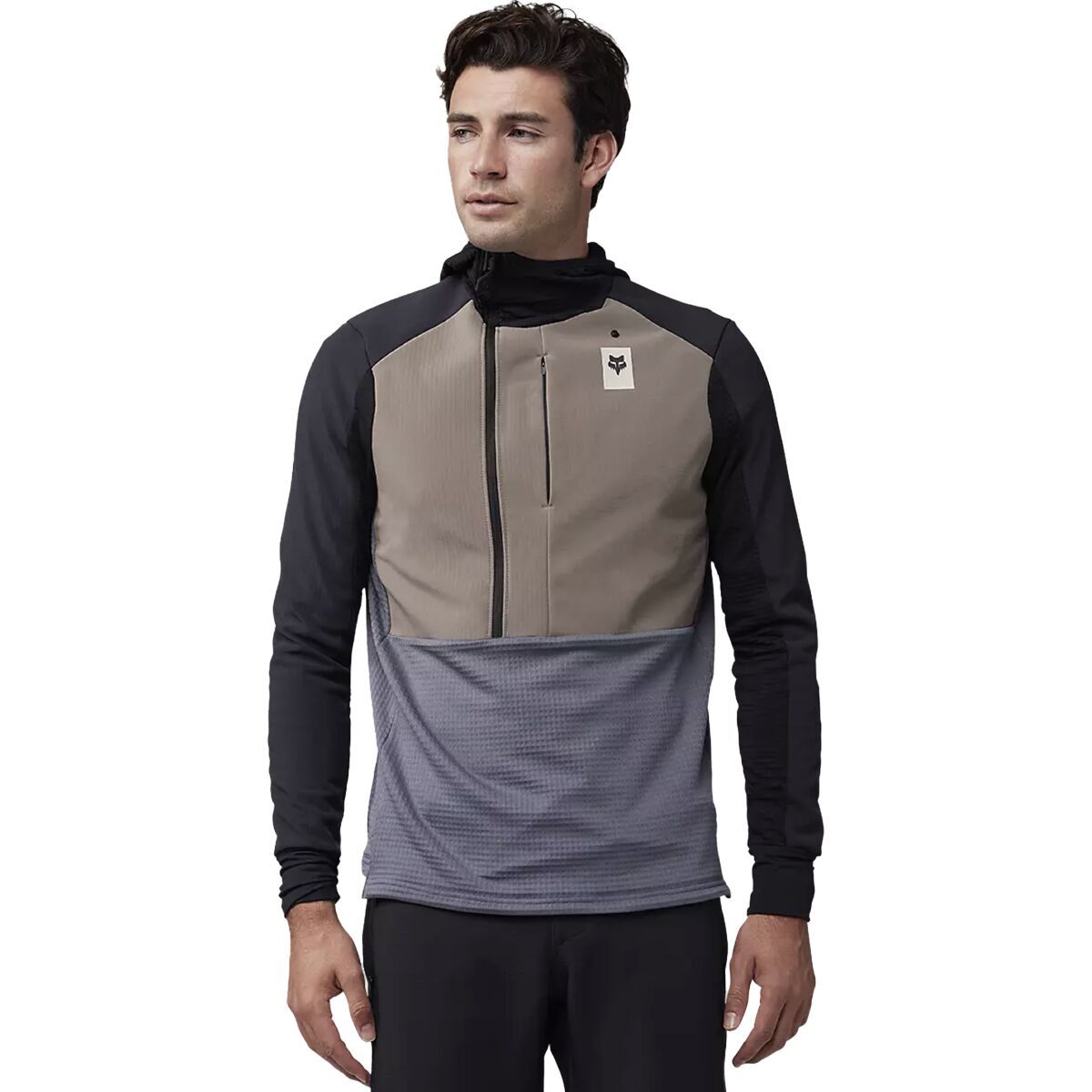 Image of Fox Racing Defend Thermal Hoodie - Men's Ash, XL