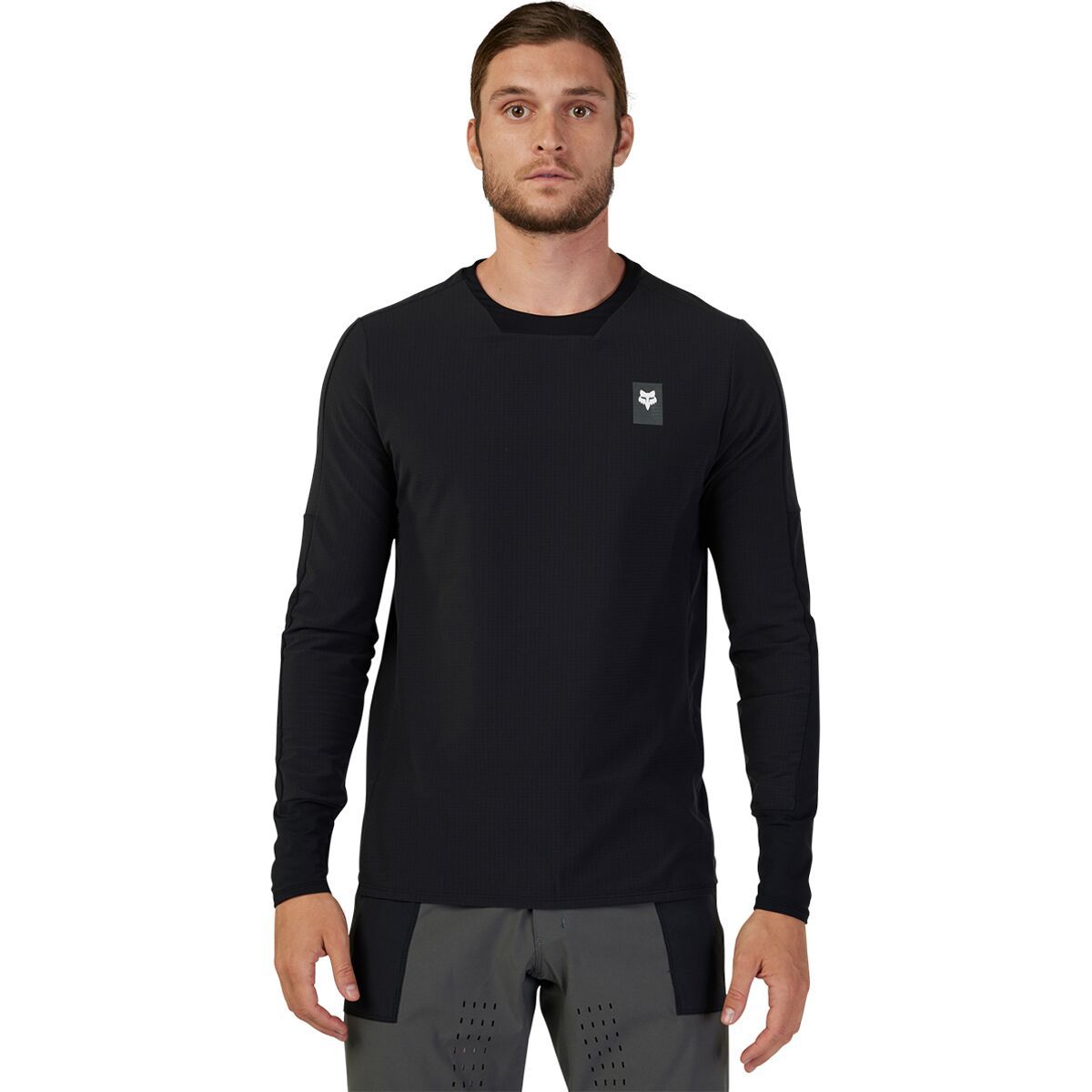 Fox Racing Defend Thermal Jersey - Men's Black, S