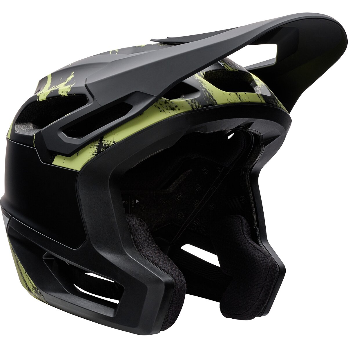 Image of Fox Racing Dropframe Pro Helmet Black Flow, S