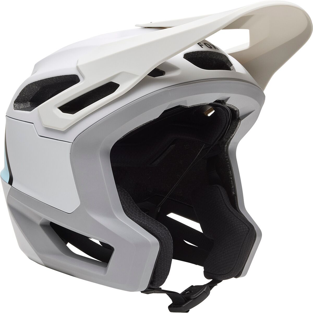 Image of Fox Racing Dropframe Pro Helmet Grid Light Grey, M