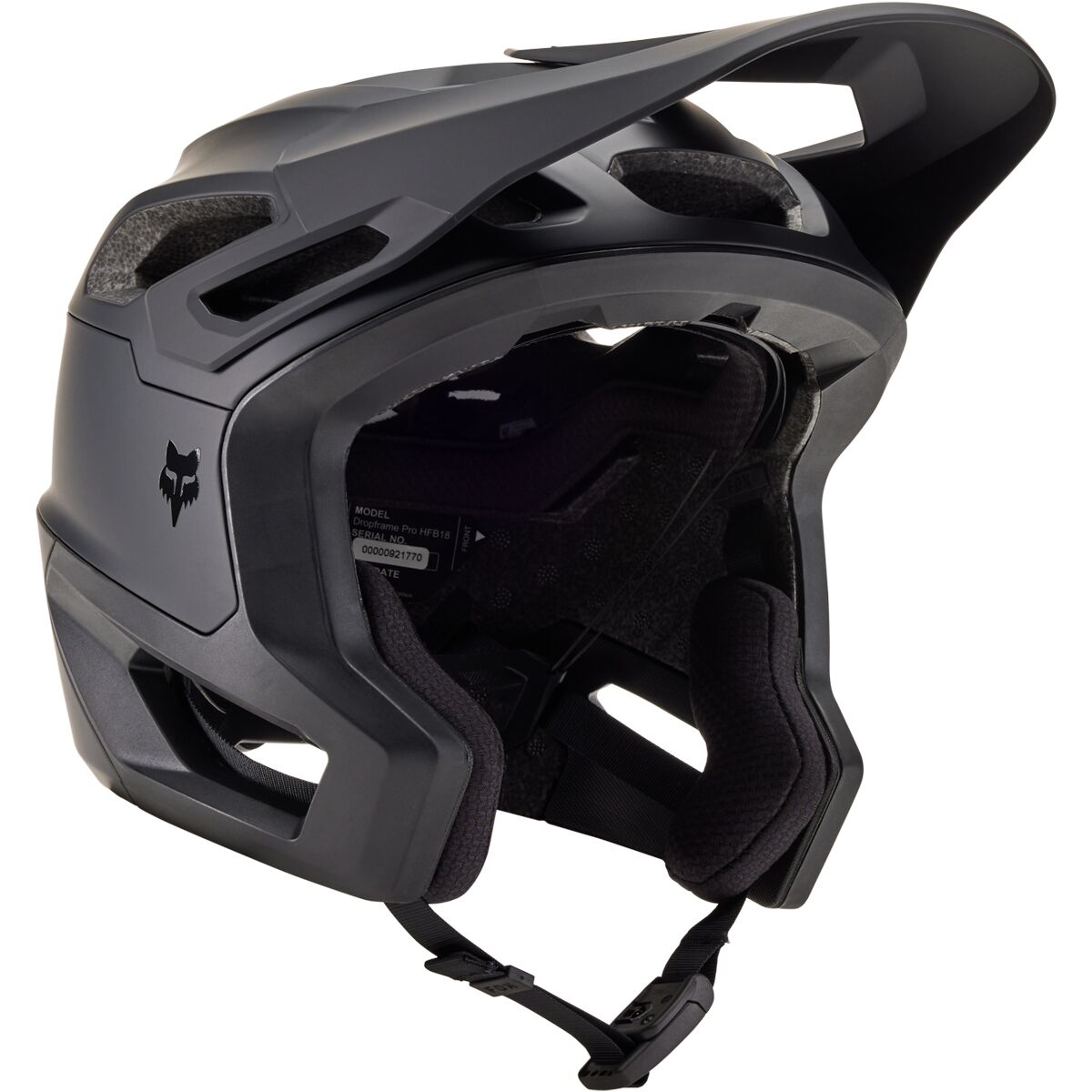 Image of Fox Racing Dropframe Pro Helmet Matte Black, M