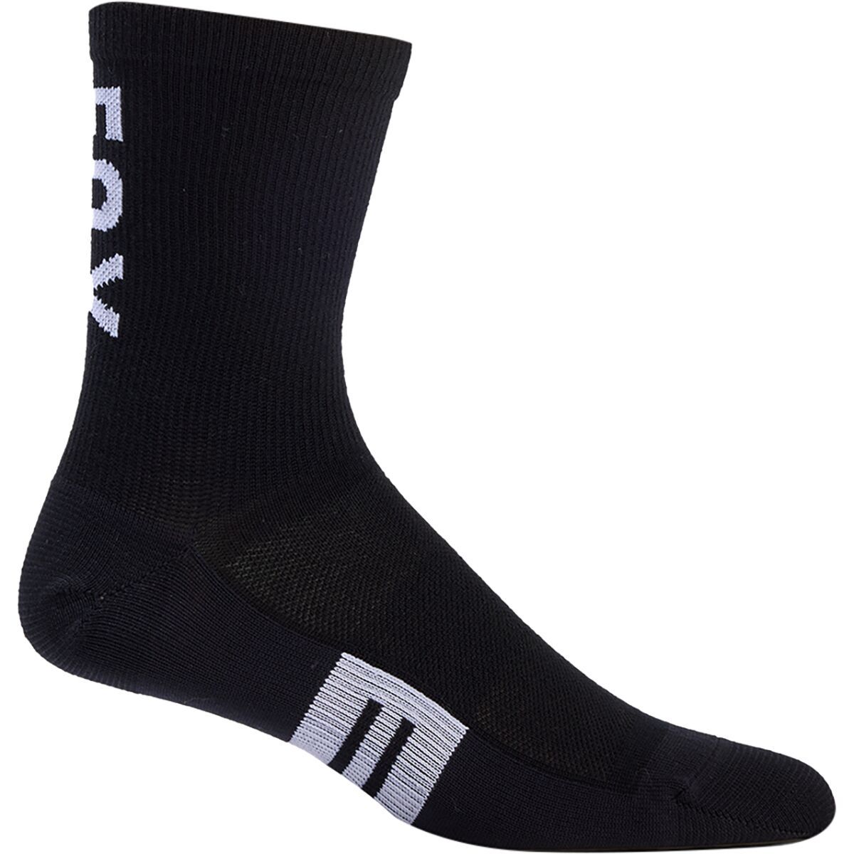 Image of Fox Racing Flexair Merino 6in Sock Black, S/M