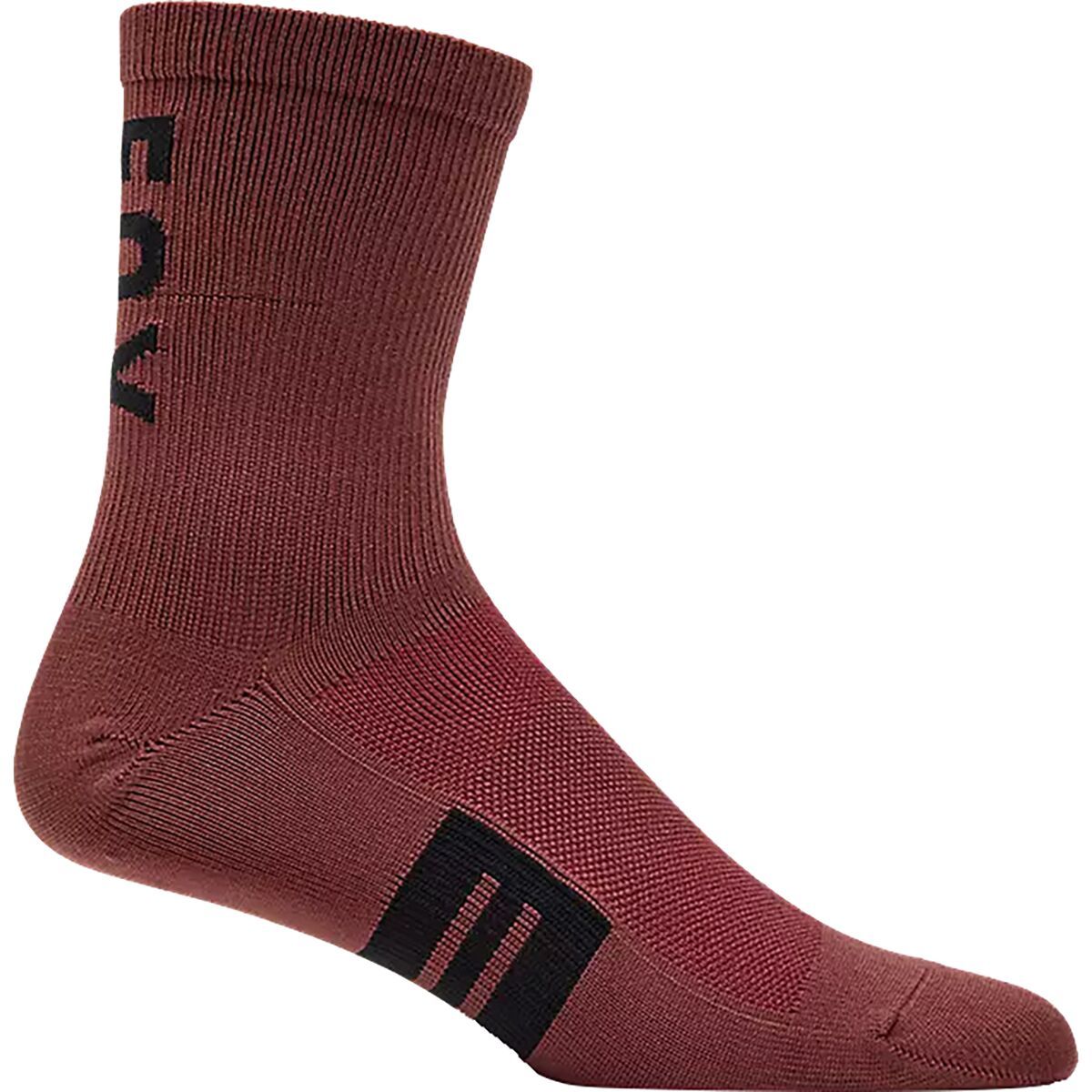 Image of Fox Racing Flexair Merino 6in Sock Graphite, L/XL