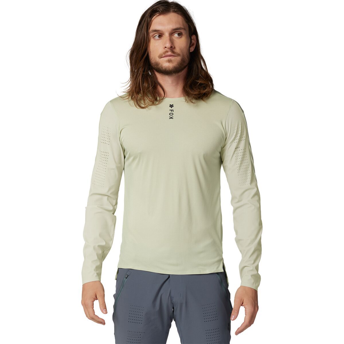 Fox Racing Flexair Pro Long-Sleeve Jersey - Men's Cactus, S