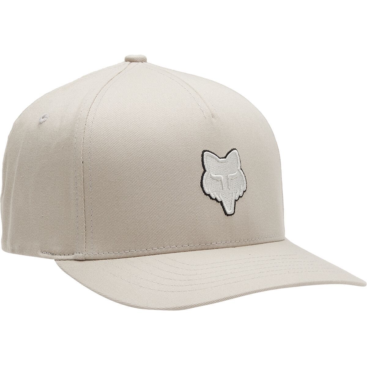 Image of Fox Racing Flexfit Hat Vintage White, S/M