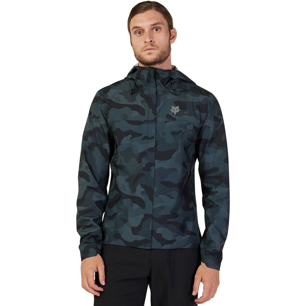 Fox Racing Ranger 2.5L Water Jacket - Men's Black Camo, XS