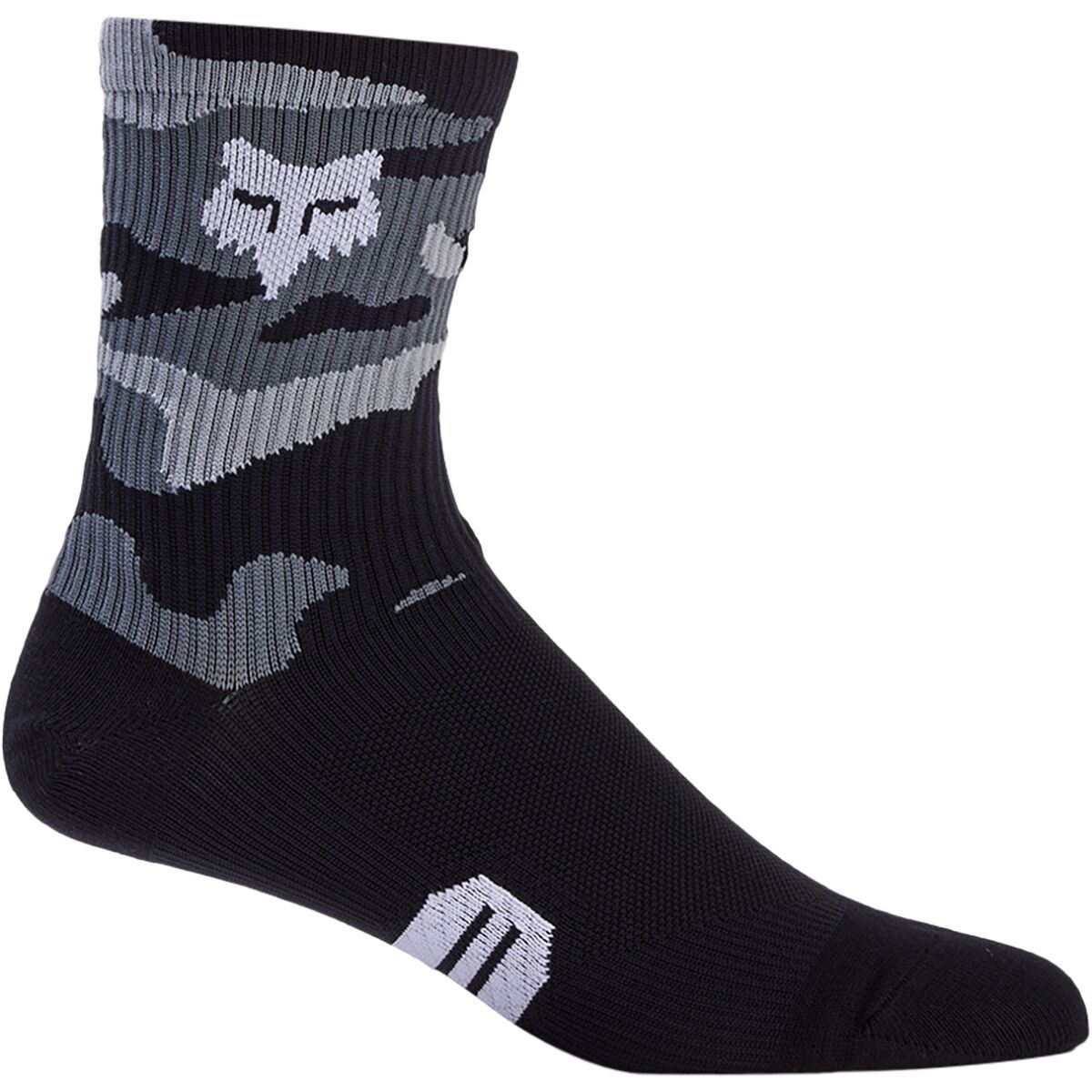 Image of Fox Racing Ranger 6in Sock Black Camo, S/M