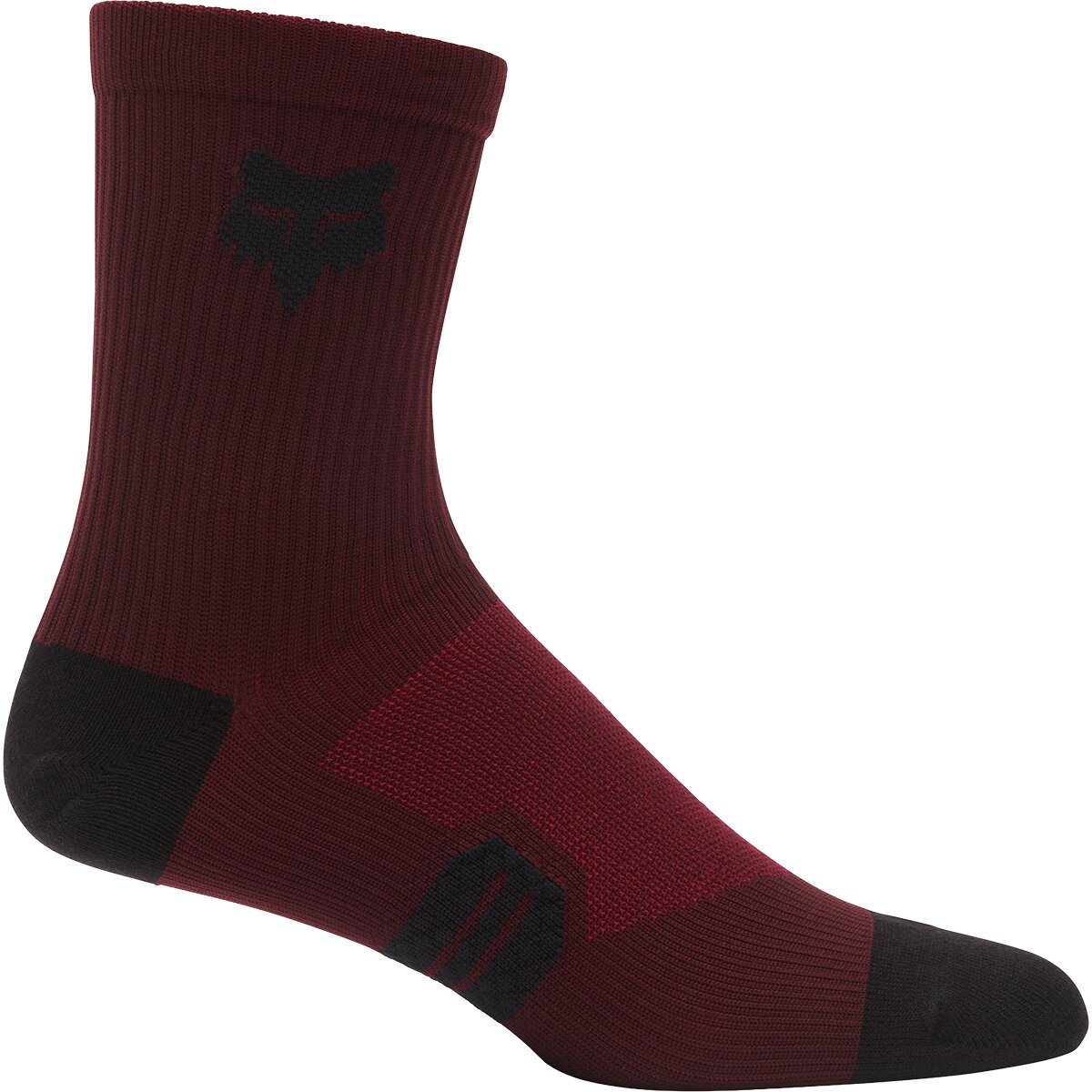 Image of Fox Racing Ranger 6in Sock Dark Maroon, S/M