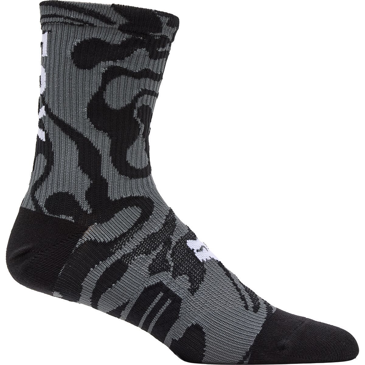Image of Fox Racing Ranger 6in Sock Frequency Black, L/XL