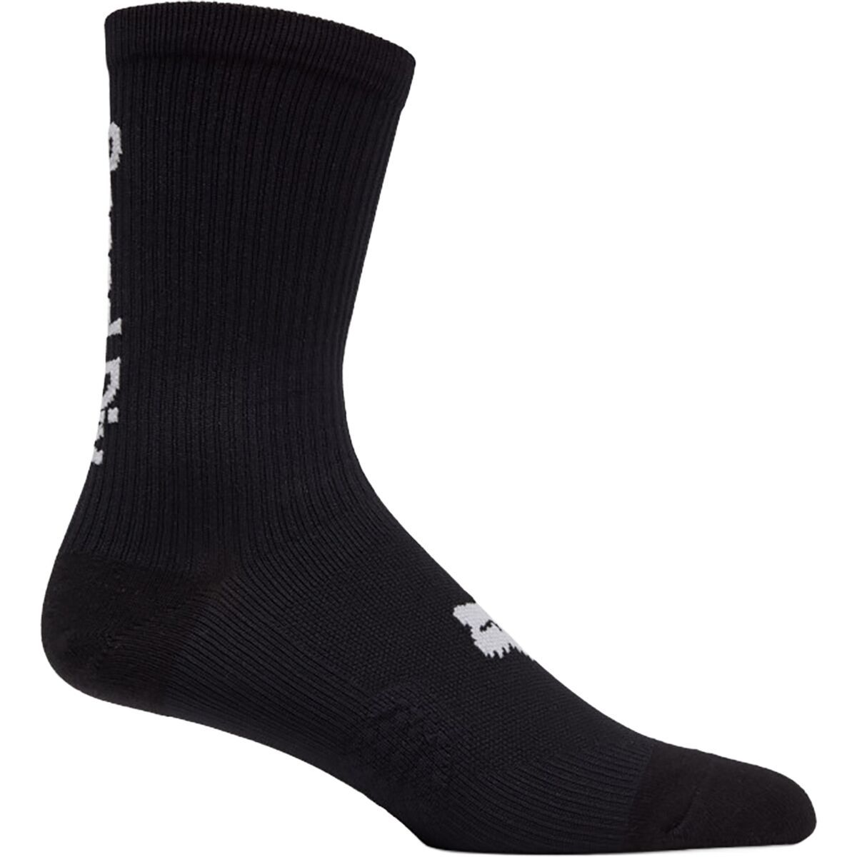 Image of Fox Racing Ranger 8in Sock Worldwide Black, L/XL