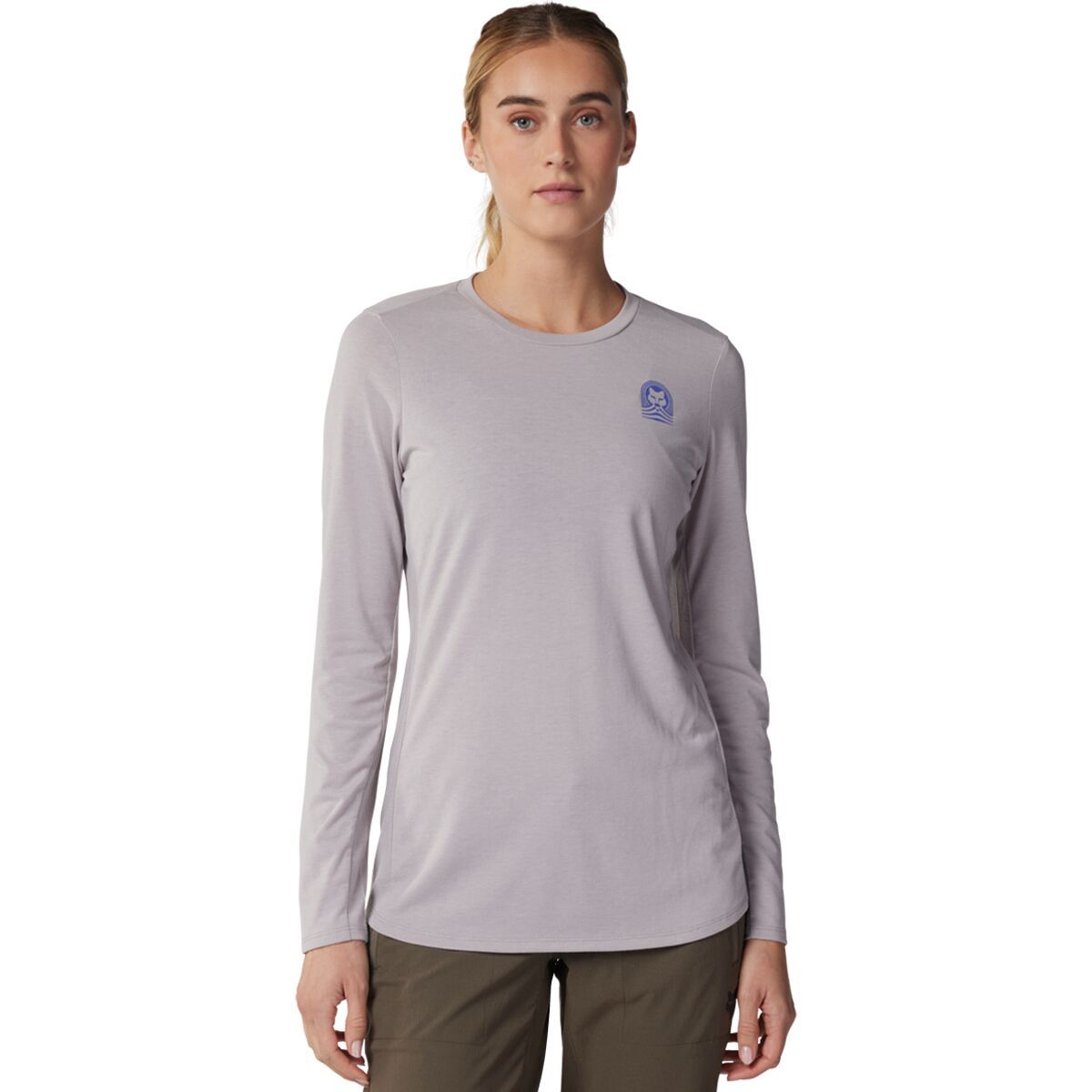 Fox Racing Ranger Dri-Release Long-Sleeve Jersey - Women's Grey/Light Grey, XL