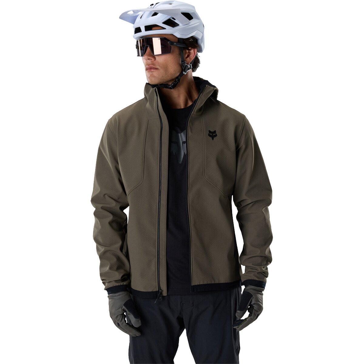 Image of Fox Racing Ranger Fire Hoodie - Men's Military, S