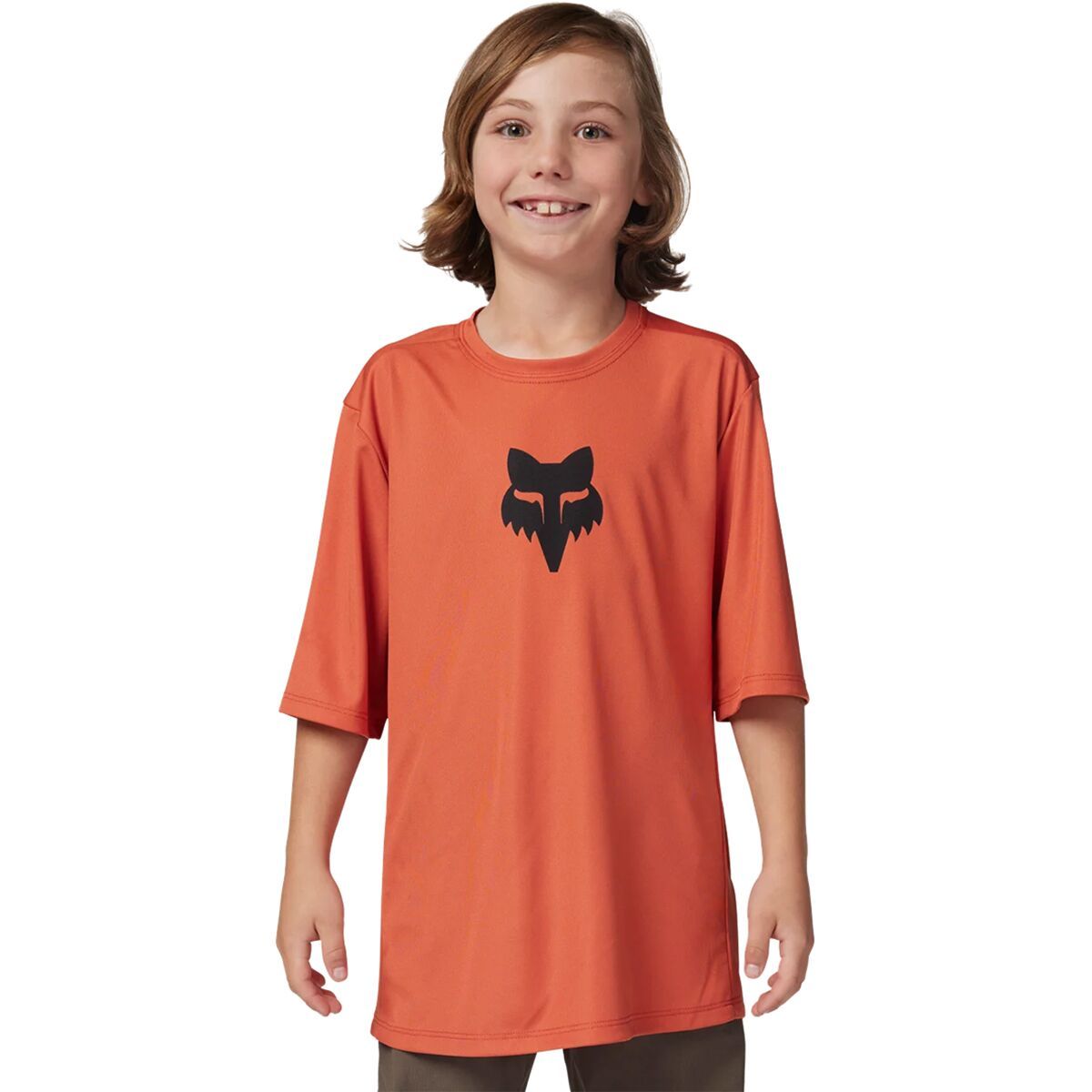 Fox Racing Ranger Short-Sleeve Jersey - Boys' Atomic Orange, M