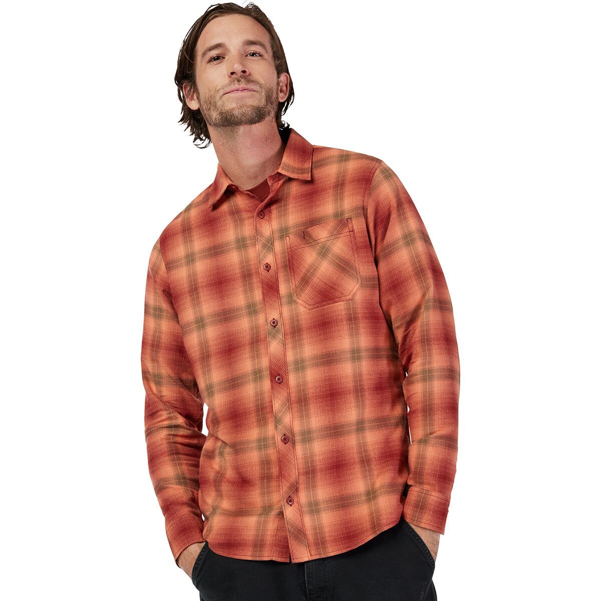 Image of Fox Racing Survivalist Flannel - Men's Rust, S