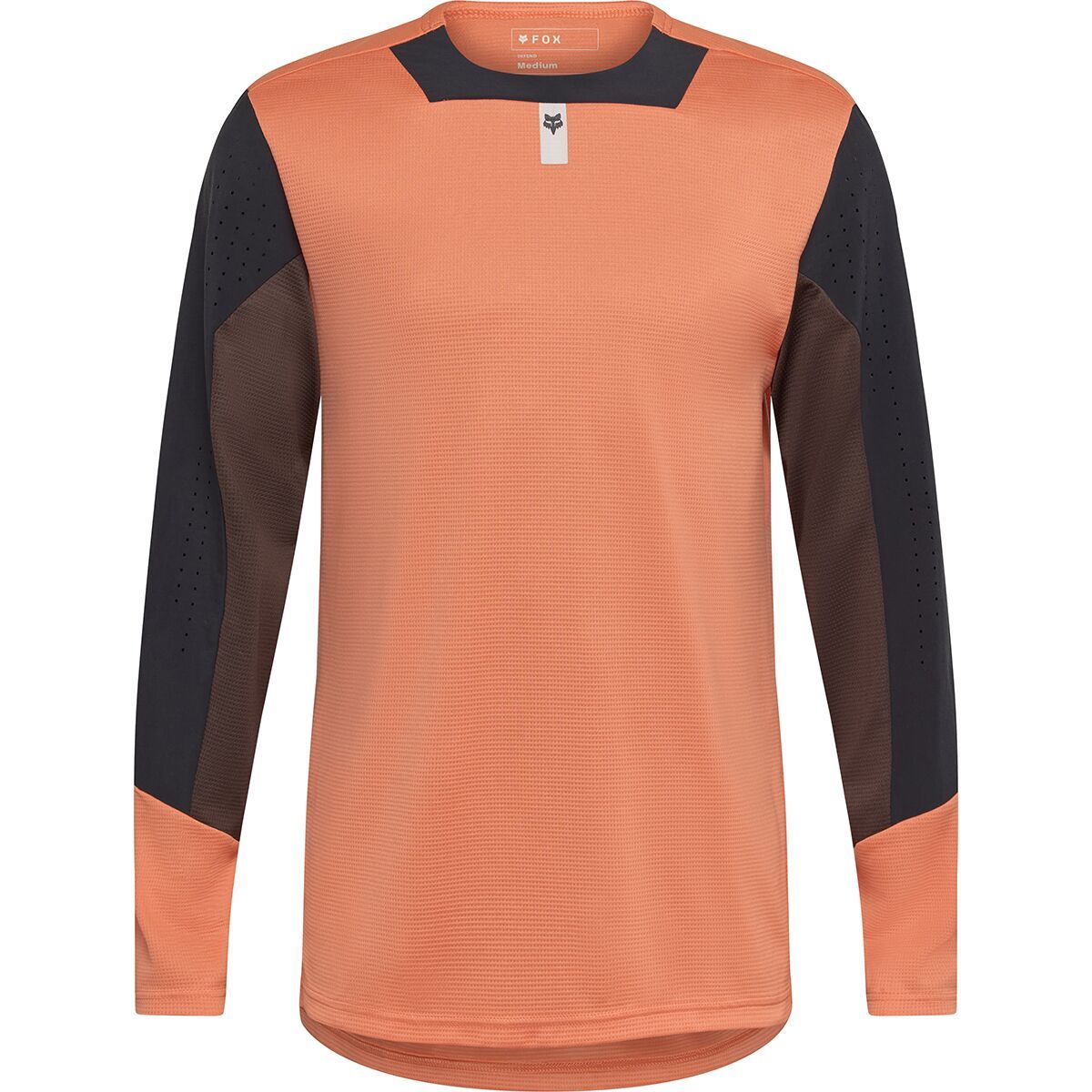Image of Fox Racing Defend Long-Sleeve Jersey - Men's Coral, M