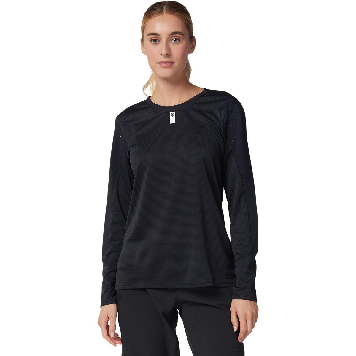 Image of Fox Racing Defend Long-Sleeve Jersey - Women's Black, S