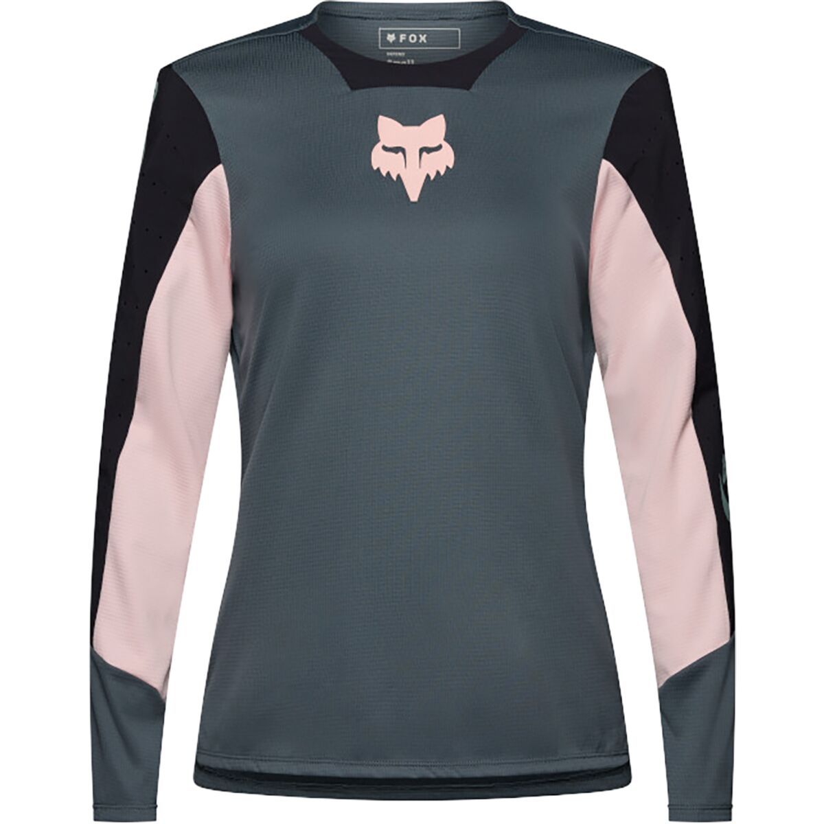 Image of Fox Racing Defend Long-Sleeve Jersey - Women's Deep Cobalt Creation, XL