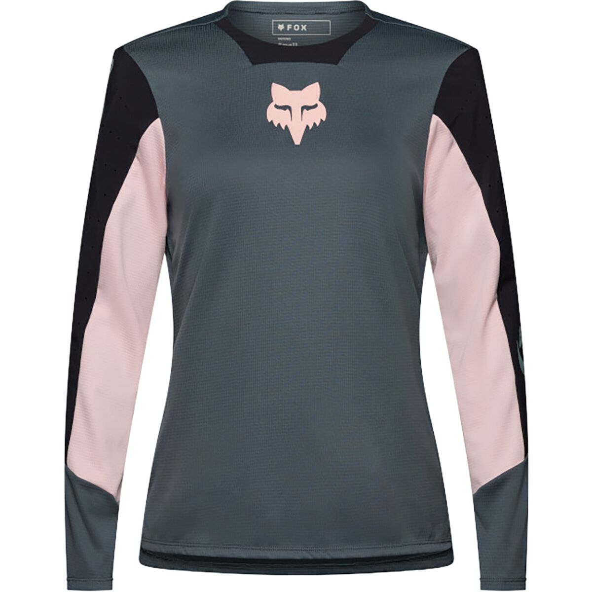 Image of Fox Racing Defend Long-Sleeve Jersey - Women's Deep Cobalt Creation, M
