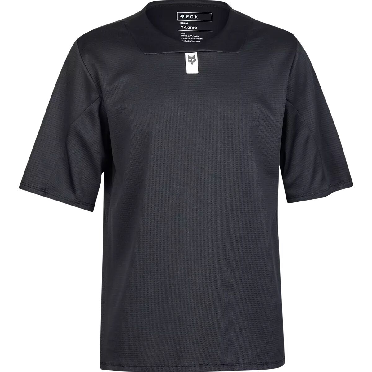 Image of Fox Racing Defend Short-Sleeve Jersey - Kids' Black, L