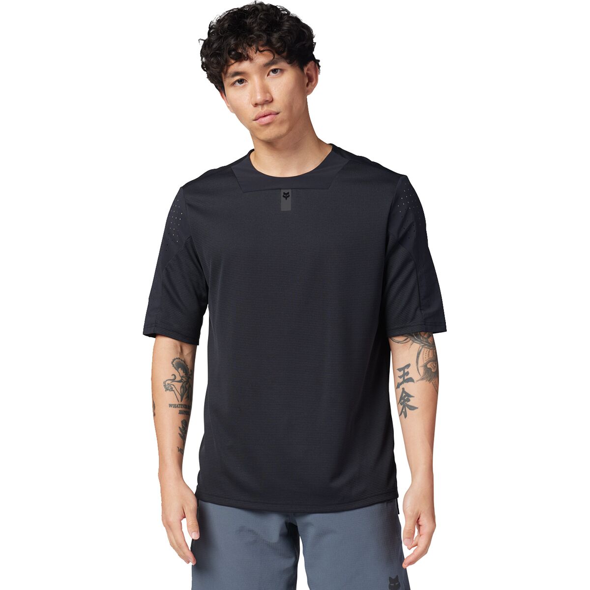 Image of Fox Racing Defend Short-Sleeve Jersey - Men's Black, M