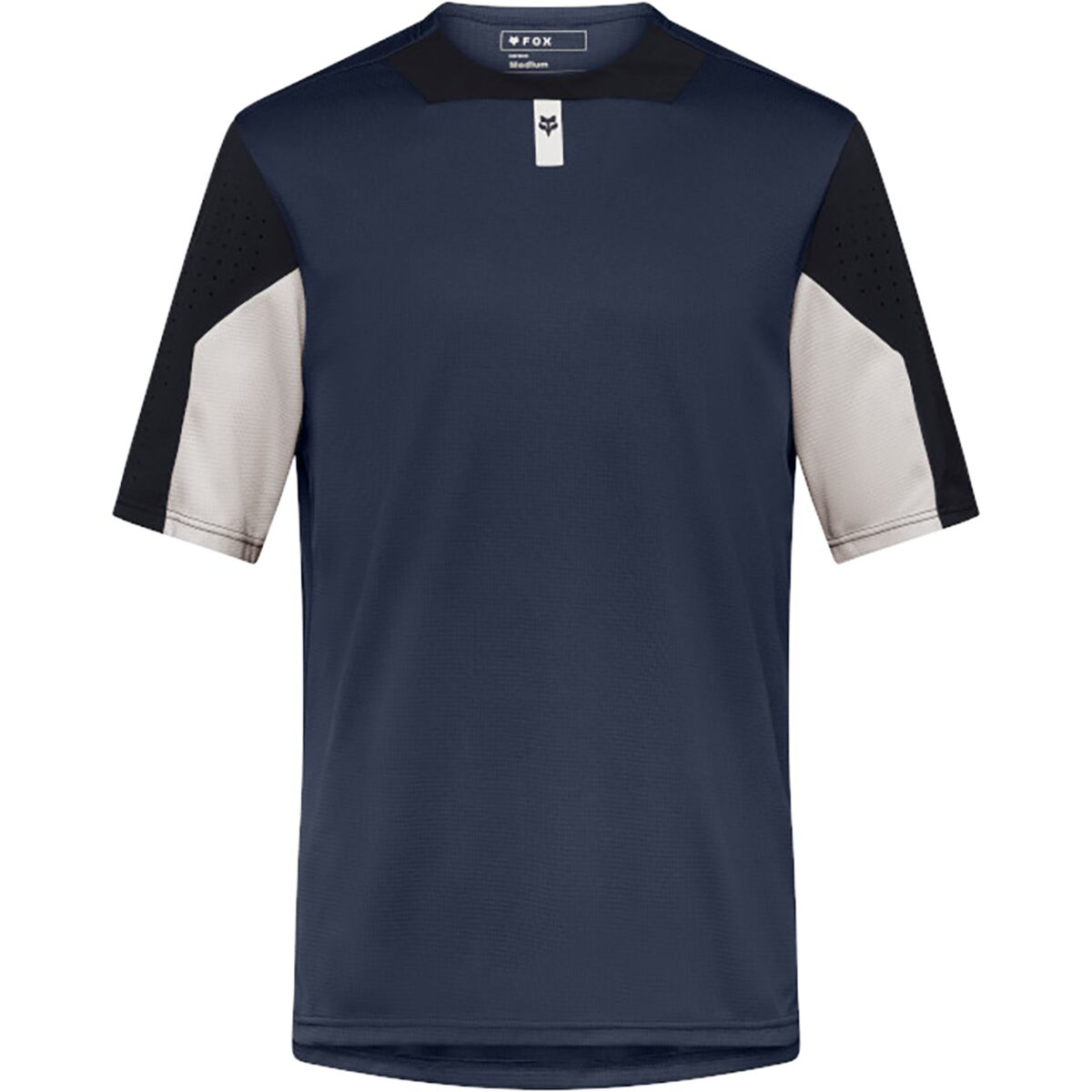 Image of Fox Racing Defend Short-Sleeve Jersey - Men's Galaxy Blue, L
