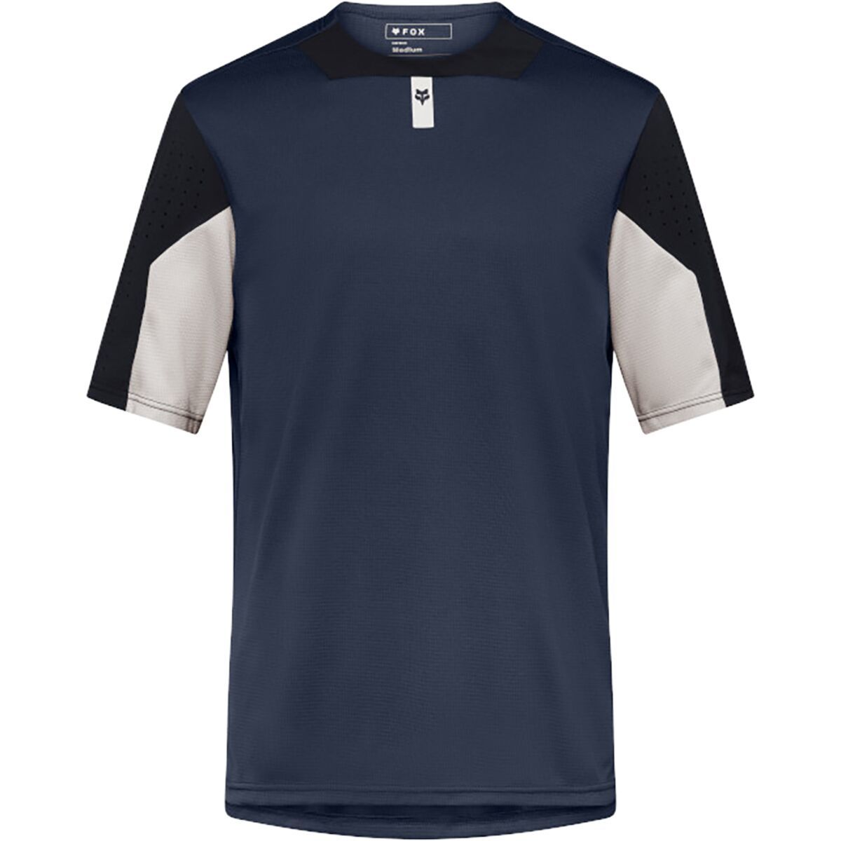 Image of Fox Racing Defend Short-Sleeve Jersey - Men's Galaxy Blue, XL