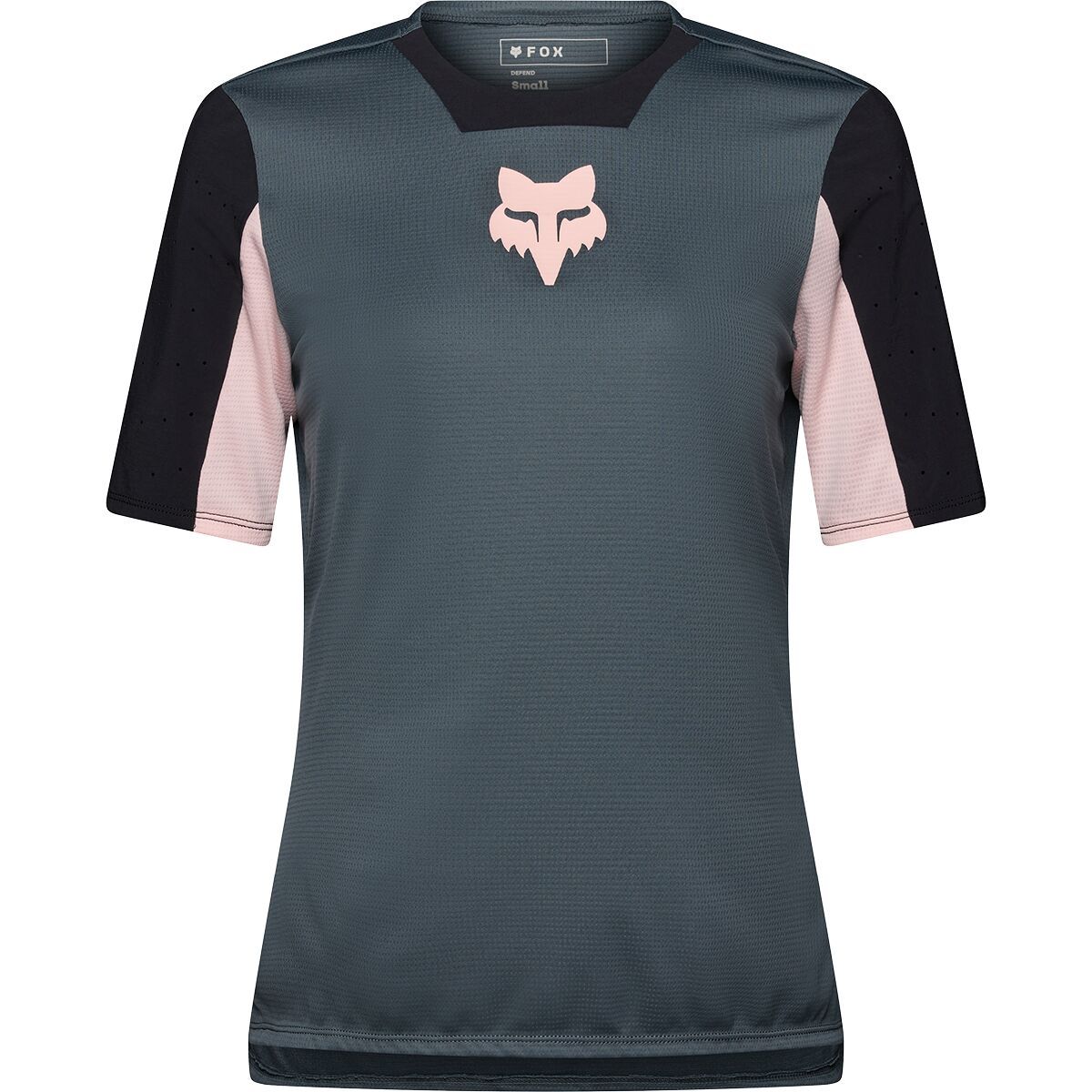 Image of Fox Racing Defend Short-Sleeve Jersey - Women's Deep Cobalt Creation, M