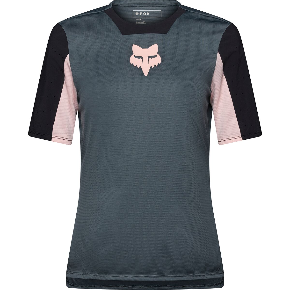 Image of Fox Racing Defend Short-Sleeve Jersey - Women's Deep Cobalt Creation, L