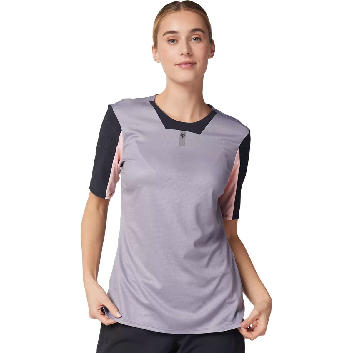 Fox Racing Defend Short-Sleeve Jersey - Women's Stone, XS