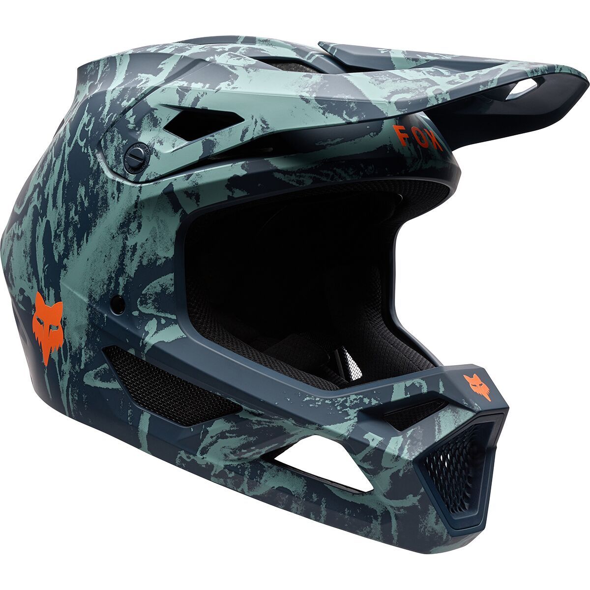 Image of Fox Racing Rampage Helmet Arctic Blue Print, S