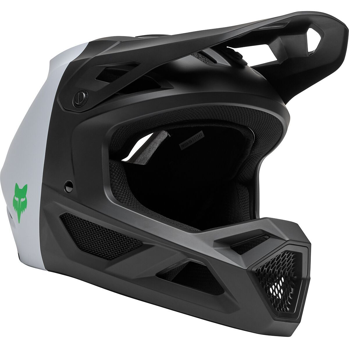 Image of Fox Racing Rampage Helmet Black/White 50/50, M
