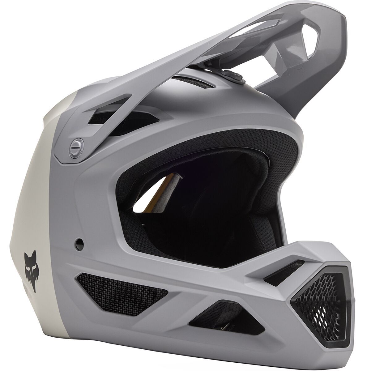 Image of Fox Racing Rampage Helmet Light Grey 50/50, S