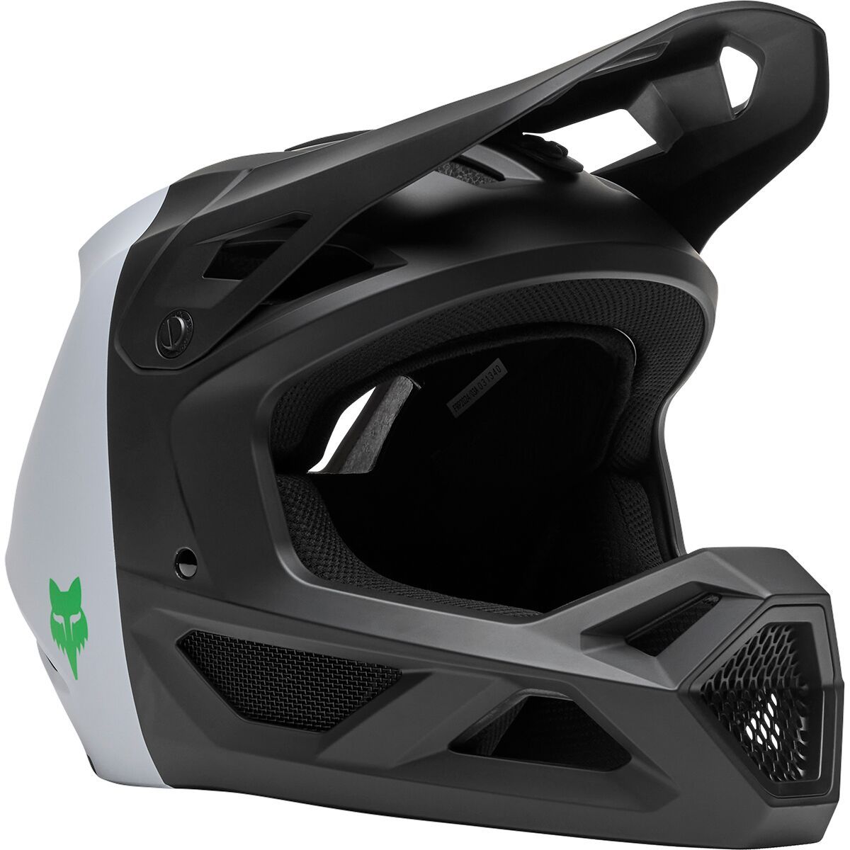 Image of Fox Racing Rampage Helmet - Kids' Black/White 50/50, S
